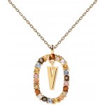 PDPaola Krásný pozlacený písmeno V letters CO01-281-U – Sleviste.cz