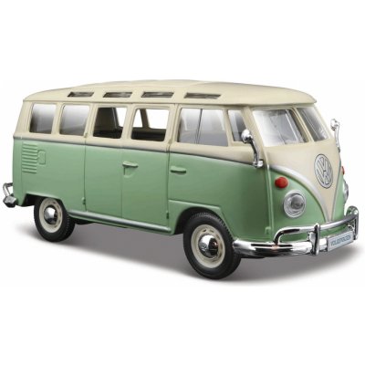 Maisto Volkswagen Van Samba Zelený 1:24 – Zbozi.Blesk.cz