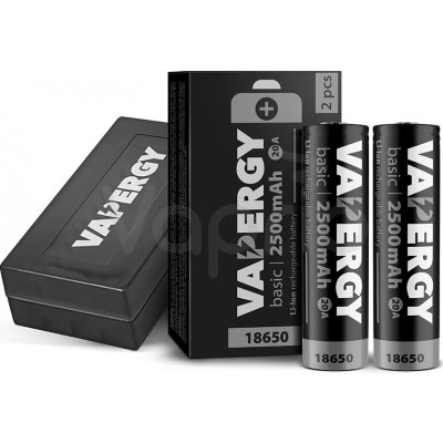 Vapergy Basic baterie 18650 2500mAh 20A 2ks