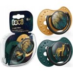 Lovi silikon dynamické dudlíky Jungle Vibes Boy hořčice/petrolejová – Hledejceny.cz