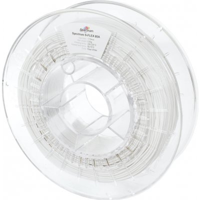 Spectrum S-Flex 85A, 1,75mm, 250g, 80571, polar white – Zboží Živě