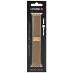 SWISSTEN ŘEMÍNEK PRO APPLE WATCH MILÁNSKÝ TAH 38-40 mm ZLATÝ 46000203 – Hledejceny.cz