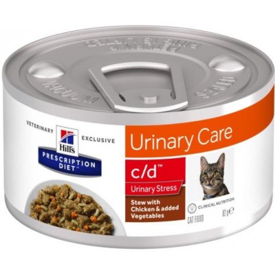 Hill's Prescription Diet Stew c d Urinary Stress Chicken&Veg. 82 g – Zboží Mobilmania