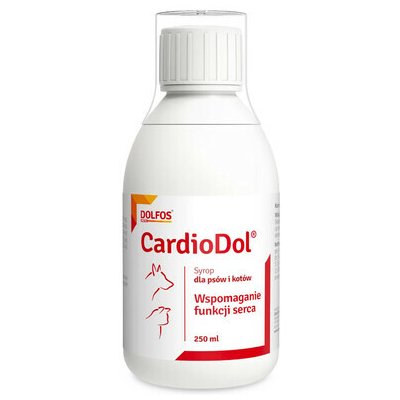 DOLFOS CardioDol 250ml podpora funkcí srdce sirup pro psy a kočky – Hledejceny.cz