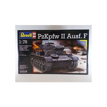 Italeri Model Kit Plastic tank 03229 PzKpfw II Ausf.F 1:76