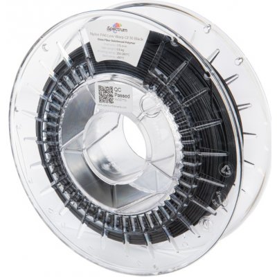 Spectrum PA6 Low Warp GF30, 1,75mm, 500g, 80740, black – Zboží Živě