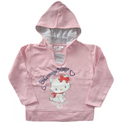 Krásná originální dětská mikina Hello Kitty růžová