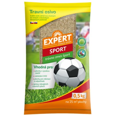 FORESTINA Expert Travní směs Sport 500g - směs pro silně zatěžované rekreační trávníky a hřiště – Hledejceny.cz