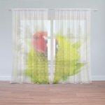 Sablio Záclony Beruška na květu: 2ks 150x250cm – Hledejceny.cz