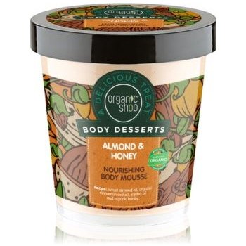 Organic Shop Body Desserts Almond Honey t lov p na pro v ivu a