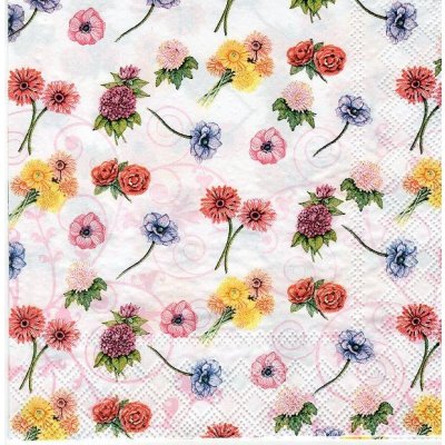 Ubrousek 33x33 cm KVÍTÍ – HobbyKompas.cz
