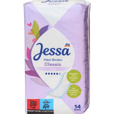 Jessa vložky Maxi Classic dlouhé 14 ks – Zboží Dáma