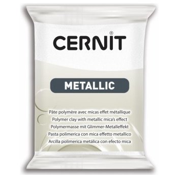 CERNIT metallic bílá perleť 56 g 085