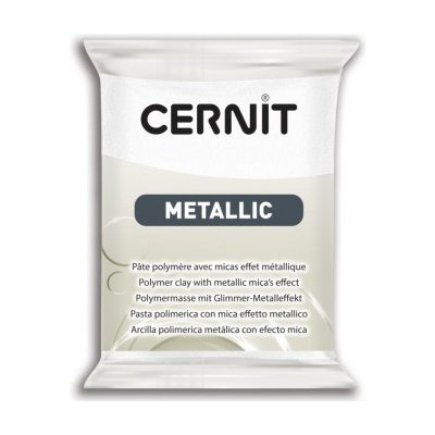 CERNIT metallic bílá perleť 56 g 085