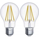 Emos LED žárovka Filament A60 E27 6,7W=60W teplá bílá Z74260.2 2 ks