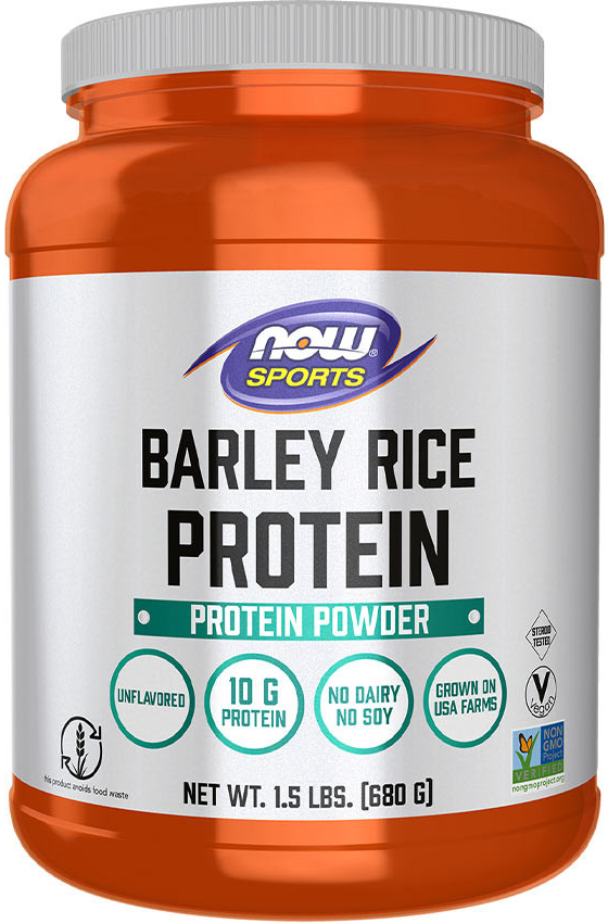Now Foods Barley Rice Protein Powder 680 g