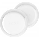 FIXED Silky Sticker pro Apple AirTag double pack bílý (FIXSIL3M-756-WH) – Zboží Mobilmania