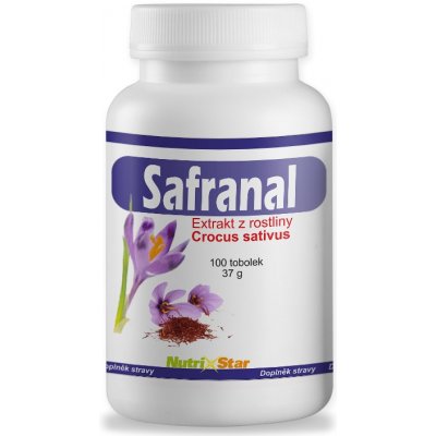 Nutristar Safranal Plus 100 tablet – Zboží Mobilmania