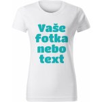 Grooters Bílé dámské tričko s vlastním motivem / fotkou – Zboží Dáma