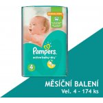 Pampers Active Baby 4 174 ks – Zbozi.Blesk.cz