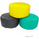 MUDOK Taburet XL tyrkys – Sleviste.cz