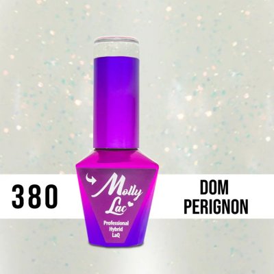 Molly Lac UV/LED gel lak Wedding Dream and Champagne Dom Perignon 380 10 ml – Zboží Mobilmania