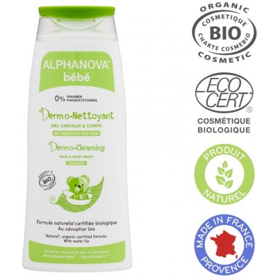 Alphanova Montbrun jemný koupelový gel na tělo a vlasy 200 ml – Zboží Mobilmania