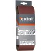 Brusky - příslušenství EXTOL PREMIUM 8803524 plátna brusná nekonečný pás, bal. 3ks, 75x533mm, P40