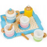 Bigjigs Toys Čajový set s podnosem – Zboží Dáma