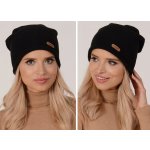 Fashionweek elegantní dámská teplá čepice beanie ZIZI-J4 černá – Hledejceny.cz