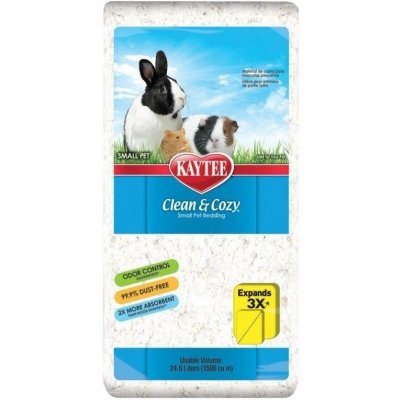 Kaytee Clean & Cozy Podestýlka bílá 24,6 l – Zbozi.Blesk.cz