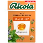 Ricola Zázvor pomerančová máta bez cukru 40 g – Zbozi.Blesk.cz