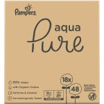 Pampers Aqua Pure dětské čisticí ubrousky 18 x 48 ks – Sleviste.cz