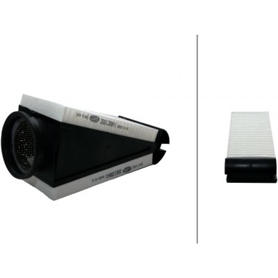 Vzduchový filtr HELLA 8ZA 366 130-841 – Hledejceny.cz