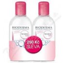 Bioderma Sensibio H2O micelární voda 2 x 500 ml dárková sada