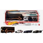 Mattel Hot Wheels Premium Angličák s týmovým tahačem 3 ks Závod le Mans – Zboží Mobilmania