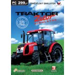 Kovap Traktor Zetor zelený na klíček kov 14cm 1:25 – Zboží Dáma