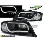 Tuning-Tec Přední čirá LED světla Audi A6 (2001 - 2005) - Tube Light - černé – Hledejceny.cz