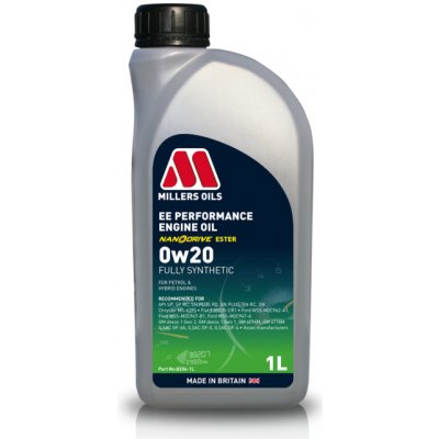 Millers Oils EE Performance 0W-20 1 l – Zboží Mobilmania