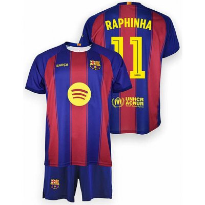 Rogers SRL dětský set replika Barcelona FC 25/26 Home Raphinha – Hledejceny.cz