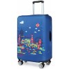 Obal na kufr FLY-MY LONDON Spinner Modrý M