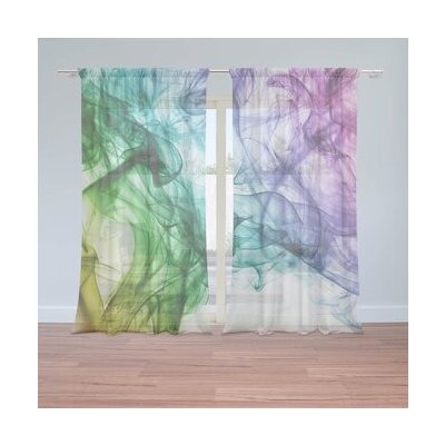 Sablio Záclony Barevný efekt: 2ks 150x250cm – Hledejceny.cz