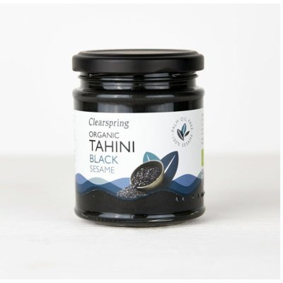 Tahini z černého sezamu BIO Clearspring 170 g – Zboží Dáma
