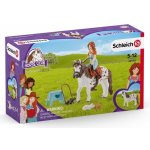 Schleich Kůň s jezdcem Mia a Spotty – Hledejceny.cz