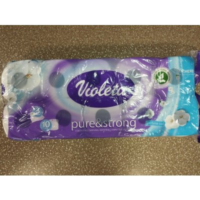 VIOLETA SOFT Pure and Strong 3-vrstvý 10 ks – Zboží Mobilmania