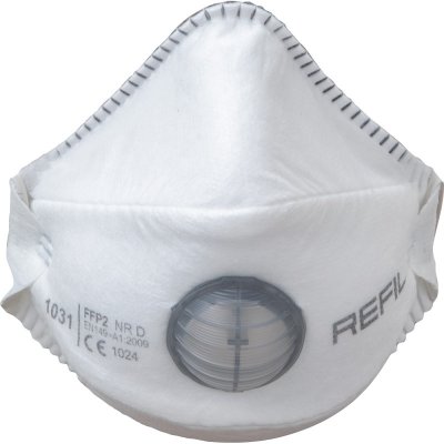 Refil 1031 respirátor FFP2 tvarovací s ventilkem 10 ks – Sleviste.cz