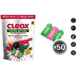 Cleox 3v1 prací gelové Kapsle bílé a barevné 50 PD – Hledejceny.cz