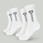 Strix ponožky Essential Crew 2Pack White – Zboží Dáma