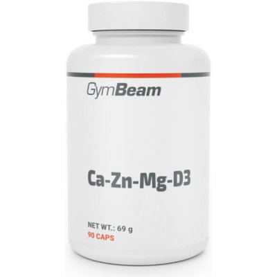 GymBeam Ca-Zn-Mg-D3 90 kapslí – Hledejceny.cz