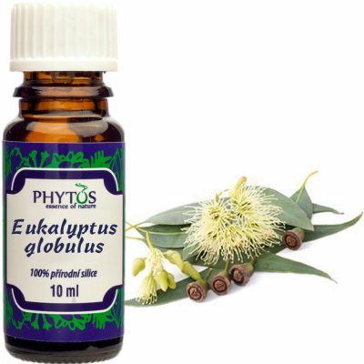 Phytos Eukalyptus globulus 100% esenciální olej 10 ml – Zbozi.Blesk.cz